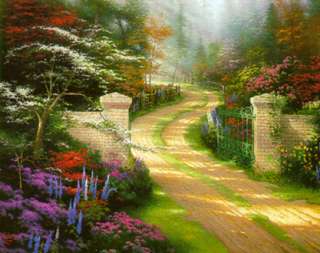 SPRING GATE by Thomas Kinkade SOLD OUT EDITION  