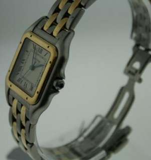 CARTIER PANTHER TWO TONE LADIES WATCH   