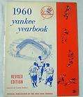 1960 new york yankee yearbook  