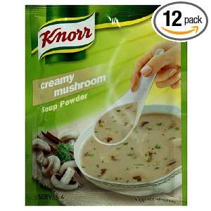 Knorr Instant Soup Mix, Thick Mushroom, 1.96 Ounce Pack (Pack of 12)