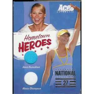  2006 Ace Authentic Tennis Anna Kournikova & Maria Sharapova 