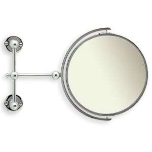   155 Classic Pivoting Shaving Mirror Polished Chrome