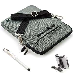 Hydei Edition Silver Grey Nylon Carrying Case with Removable Shoulder 