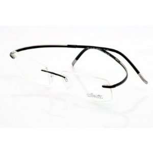 Silhouette Eyeglasses Spx Art Chassis 7690 6061 Forever Black Optical 