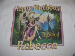 Tangled Rapunzel Disney Custom Personalized Birthday Party Supplies T 