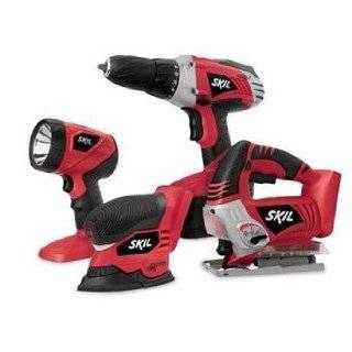 Skil 2887 23 RT 18V Cordless 4 Tool Combo Kit (Factory Reconditioned 