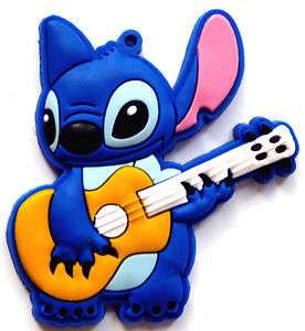 Stitch playing Hawaiian ukulele Disney Fridge Magnet  