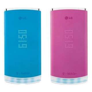 NEW UNLOCKED LG GD570 DLITE LOLLIPOP 2.8 T MOBILE 3G CELL PHONE BLUE 