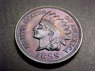 1899 Indian Head Cent Penny BU UNC +++++ BIN OFFER  