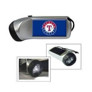  Texas Rangers Solar Flashlight
