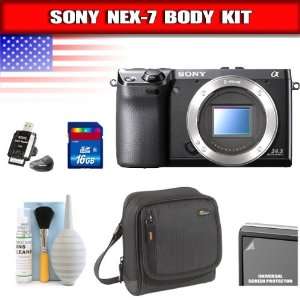  Sony NEX 7 24.3 MP Compact Interchangeable Lens Camera 