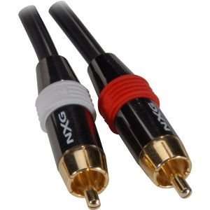  4 meter Black Pearl Series Professional Stereo Audio Cable 