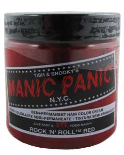 Manic Panic Punk Color Cream Hair Dye ROCK N ROLL RED  