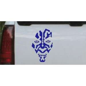 Star Wars Darth Maul Car Window Wall Laptop Decal Sticker    Blue 14in 