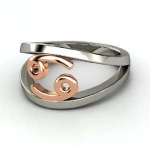  Cancer Zodiac Ring, Sterling Silver Ring Jewelry