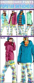 NWT STL Unisex Ski & Snowboard Pants 20000mm Waterproof Multicolor 