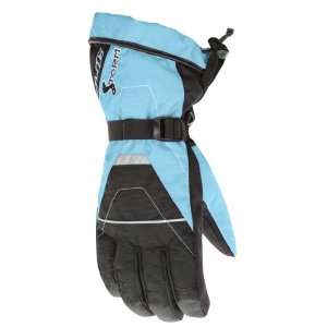  HJC Womens Black/Blue Storm Gloves