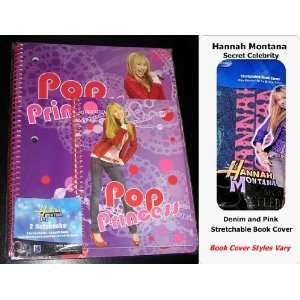   Montana Pop Princess Notebook Set with Bonus Stretchable Book Cover