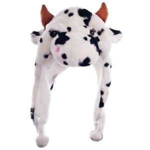  Best Quality Critter Cap Plush Cow Hat 