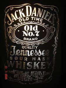 The Stickers Tee (Japan) Whisky Jack Daniel Silverfoil  