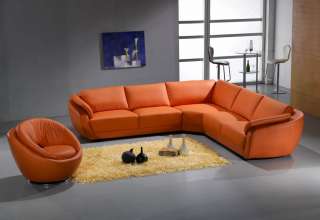 italian leather living room sectional sofa set