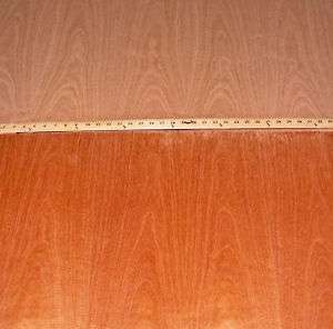 African Mahogany wood veneer 24 x 96 w/ paper backer  