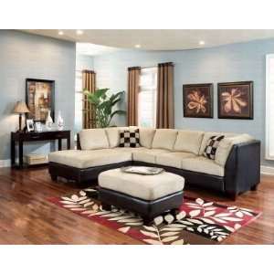  Coaster Thomas Dark Brown Sectional Coaster Sectionals 