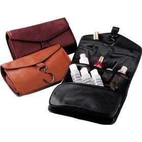  Genuine Leather Hanging Toiletry Bag Beauty