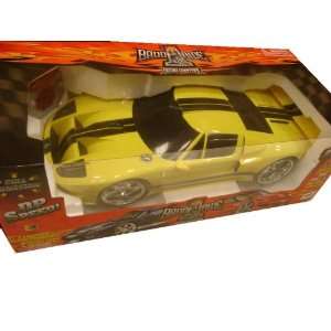   Scale Radio Remote Control Yellow 2005 Ford GT RC Car Toys & Games