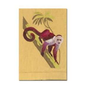  Anali Capuchin on Maize Linen Guest Towel