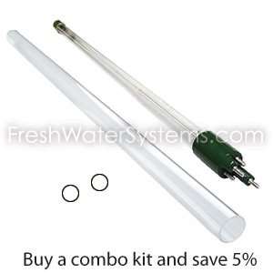  UV Lamp/UV Quartz Sleeve Combo Kit for SQ PA S212 QL