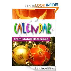 Calendar of historical events, births, holidays and observances mobi 