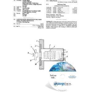  NEW Patent CD for VACUUM GAUGE ARRANGEMENT PROVIDED WITH A 