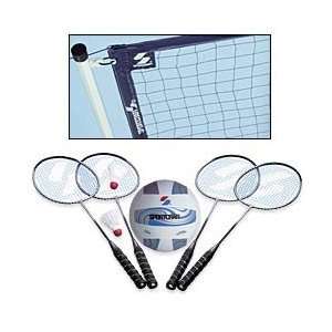    Badminton and Volleyball Set with Carrying Bag