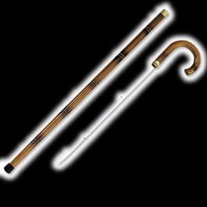 Rattan Hook Sword Cane 