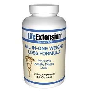  Life Extension, ALL IN ONE WEIGHT LOSS   300 CAPSULES 