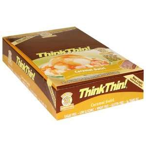 thinkThin Protein Bar, Caramel Swirl, 2.1 Ounce Bars (Pack of 10)