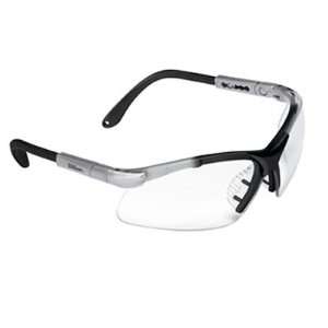  Wilson Aviator Racquetball Eyewear   Silver/Black Sports 