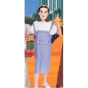 Wizard of Oz   Dorothy with PVC Mask Child Halloween Costume Size 4 6 