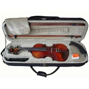  Violin Set in 3/4 Size  Free Brazilwood Bow, 2 Steel Core Violin 
